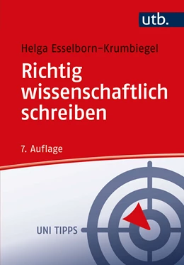 Abbildung von Esselborn-Krumbiegel | Richtig wissenschaftlich schreiben | 7. Auflage | 2022 | beck-shop.de