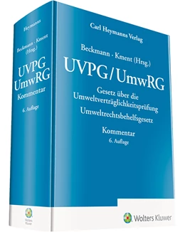 Abbildung von Beckmann / Kment (Hrsg.) | Gesetz über die Umweltverträglichkeitsprüfung / Umweltrechtsbehelfsgesetz: UVPG / UmwRG | 6. Auflage | 2023 | beck-shop.de
