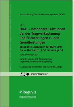 Abbildung von HOAI - Besondere Leistungen bei der Tragwerksplanung und Erläuterungen zu den Grundleistungen | 6. Auflage | 2022 | beck-shop.de