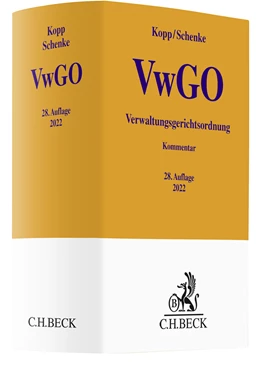 Abbildung von Kopp / Schenke | Verwaltungsgerichtsordnung: VwGO | 28. Auflage | 2022 | beck-shop.de