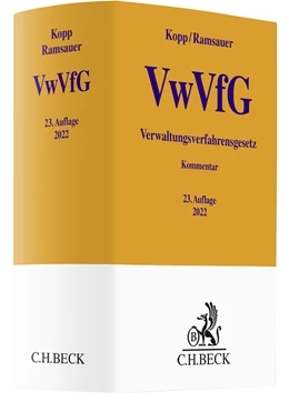 Abbildung von Kopp / Ramsauer | Verwaltungsverfahrensgesetz: VwVfG | 23. Auflage | 2022 | beck-shop.de