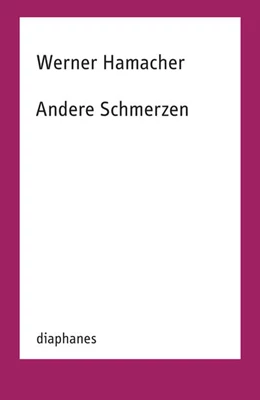 Abbildung von Hamacher | Andere Schmerzen | 1. Auflage | 2022 | beck-shop.de