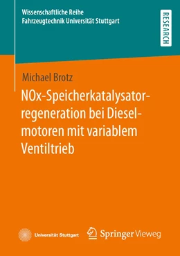 Abbildung von Brotz | NOx-Speicherkatalysatorregeneration bei Dieselmotoren mit variablem Ventiltrieb | 1. Auflage | 2022 | beck-shop.de