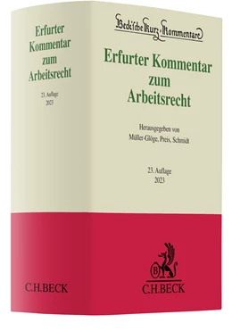Abbildung von Erfurter Kommentar zum Arbeitsrecht | 23. Auflage | 2023 | Band 51 | beck-shop.de
