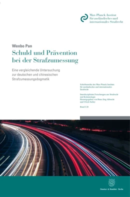 Abbildung von Pan | Schuld und Prävention bei der Strafzumessung. | 1. Auflage | 2021 | 28 | beck-shop.de