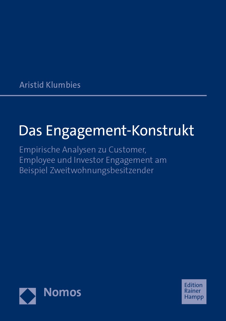 Cover: Klumbies, Das Engagement-Konstrukt
