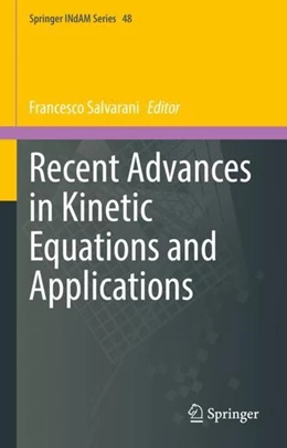 Abbildung von Salvarani | Recent Advances in Kinetic Equations and Applications | 1. Auflage | 2022 | beck-shop.de