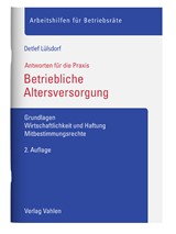 Abbildung von Lülsdorf | Betriebliche Altersversorgung - Grundlagen, Wirtschaftlichkeit und Haftung, Mitbestimmungsrechte | 2. Auflage | 2022 | beck-shop.de