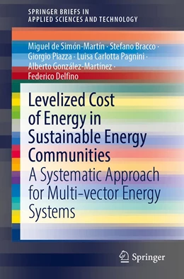 Abbildung von de Simón-Martín / Bracco | Levelized Cost of Energy in Sustainable Energy Communities | 1. Auflage | 2022 | beck-shop.de