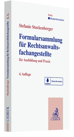 Abbildung von Stuckenberger | Formularsammlung für Rechtsanwaltsfachangestellte | 4. Auflage | 2022 | beck-shop.de