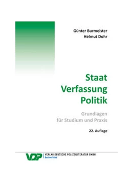 Abbildung von Burmeister / Dohr | Staat - Verfassung -Politik | 22. Auflage | 2022 | beck-shop.de