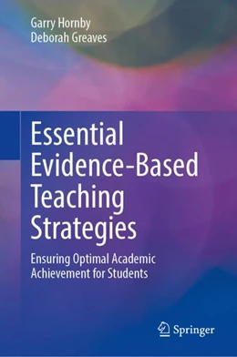 Abbildung von Hornby / Greaves | Essential Evidence-Based Teaching Strategies | 1. Auflage | 2022 | beck-shop.de