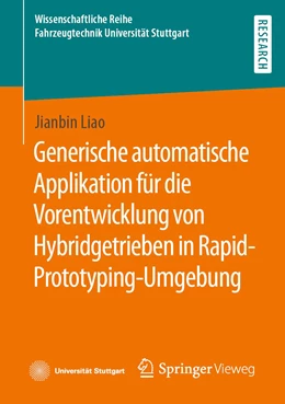 Abbildung von Liao | Generische automatische Applikation für die Vorentwicklung von Hybridgetrieben in Rapid-Prototyping-Umgebung | 1. Auflage | 2022 | beck-shop.de