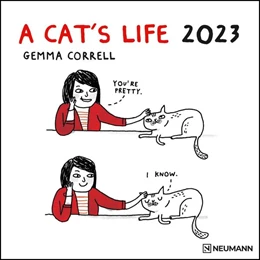 Abbildung von A Cat's Life 2023 - Wand-Kalender - 30x30 - 30x60 geöffnet | 1. Auflage | 2022 | beck-shop.de