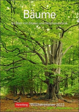Abbildung von Huhnold / Harenberg | Bäume Wochenplaner 2023 | 1. Auflage | 2022 | beck-shop.de