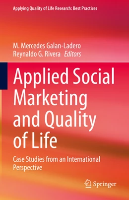 Abbildung von Galan-Ladero / Rivera | Applied Social Marketing and Quality of Life | 1. Auflage | 2021 | beck-shop.de
