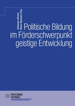 Abbildung von Jöhnck / Baumann | Politische Bildung im Förderschwerpunkt geistige Entwicklung | 1. Auflage | 2022 | beck-shop.de