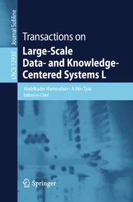 Abbildung von Hameurlain / Tjoa | Transactions on Large-Scale Data- and Knowledge-Centered Systems L | 1. Auflage | 2021 | beck-shop.de