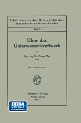 Abbildung von Vas | Über das Unterwasserkraftwerk | 1. Auflage | 2019 | beck-shop.de