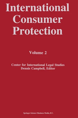 Abbildung von Campbell | International Consumer Protection | 1. Auflage | 2013 | beck-shop.de
