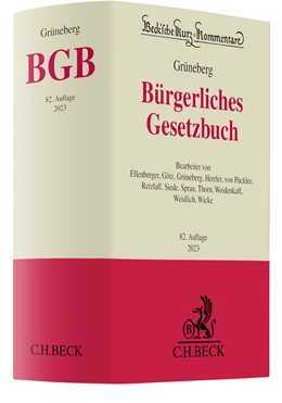 Abbildung von Grüneberg | Bürgerliches Gesetzbuch: BGB | 82. Auflage | 2023 | Band 7 | beck-shop.de