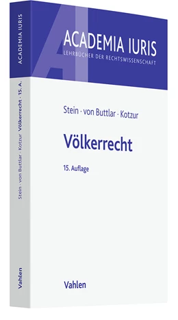 Abbildung von Stein / v. Buttlar | Völkerrecht | 15. Auflage | 2023 | beck-shop.de