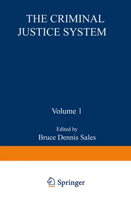 Abbildung von Sales | The Criminal Justice System | 1. Auflage | 2013 | beck-shop.de