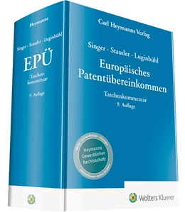 Abbildung von Singer / Luginbühl | EPÜ - Europäisches Patentübereinkommen | 9. Auflage | 2022 | beck-shop.de