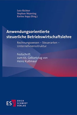 Abbildung von Richter / Meyering | Anwendungsorientierte steuerliche Betriebswirtschaftslehre | 1. Auflage | 2022 | beck-shop.de