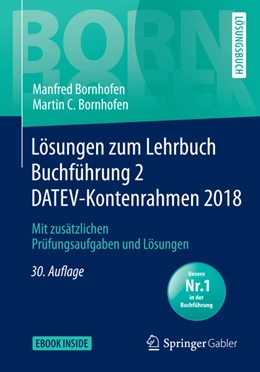 Abbildung von Bornhofen | Lösungen zum Lehrbuch Buchführung 2 DATEV-Kontenrahmen 2018 | 30. Auflage | 2019 | beck-shop.de