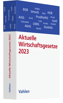 Abbildung von Aktuelle Wirtschaftsgesetze 2023 | 15. Auflage | 2023 | beck-shop.de