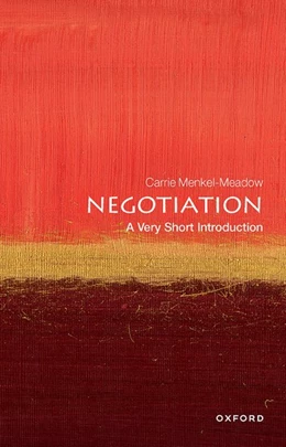 Abbildung von Menkel-Meadow | Negotiation: A Very Short Introduction | 1. Auflage | 2022 | beck-shop.de
