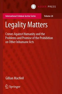 Abbildung von MacNeil | Legality Matters | 1. Auflage | 2022 | 28 | beck-shop.de