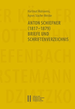 Abbildung von Walravens / Stache-Weiske | Anton Schiefner (1817-1879). Briefe und Schriftenverzeichnis | 1. Auflage | 2016 | beck-shop.de