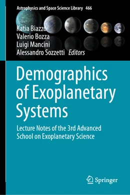 Abbildung von Biazzo / Bozza | Demographics of Exoplanetary Systems | 1. Auflage | 2022 | beck-shop.de
