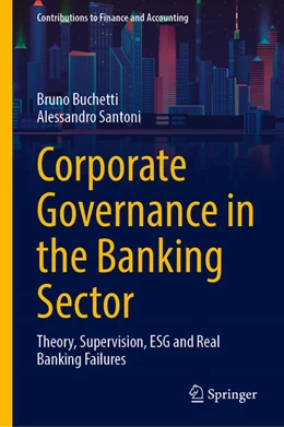 Abbildung von Buchetti / Santoni | Corporate Governance in the Banking Sector | 1. Auflage | 2022 | beck-shop.de