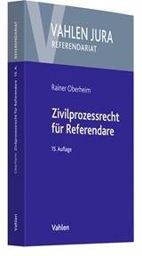 Abbildung von Oberheim | Zivilprozessrecht für Referendare | 15., neu bearbeitete Auflage | 2023 | beck-shop.de