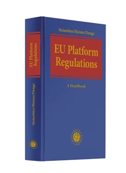 Abbildung von Steinrötter / Heinze | EU Platform Regulations | 1. Auflage | 2024 | beck-shop.de