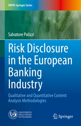 Abbildung von Polizzi | Risk Disclosure in the European Banking Industry | 1. Auflage | 2022 | beck-shop.de