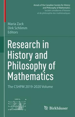 Abbildung von Zack / Schlimm | Research in History and Philosophy of Mathematics | 1. Auflage | 2022 | beck-shop.de