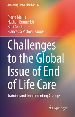 Abbildung von Mallia / Emmerich | Challenges to the Global Issue of End of Life Care | 1. Auflage | 2022 | beck-shop.de