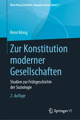 Abbildung von König / Alemann | Zur Konstitution moderner Gesellschaften | 2. Auflage | 2022 | beck-shop.de