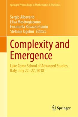 Abbildung von Albeverio / Mastrogiacomo | Complexity and Emergence | 1. Auflage | 2022 | beck-shop.de