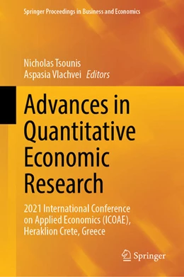 Abbildung von Tsounis / Vlachvei | Advances in Quantitative Economic Research | 1. Auflage | 2022 | beck-shop.de