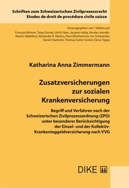 Abbildung von Zimmermann | Zusatzversicherungen zur sozialen Krankenversicherung | | 2022 | Band 40 | beck-shop.de