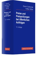 Abbildung von Ebisch / Gottschalk / Hoffjan / Müller | Preise und Preisprüfungen bei öffentlichen Aufträgen | 10. Auflage | 2023 | beck-shop.de