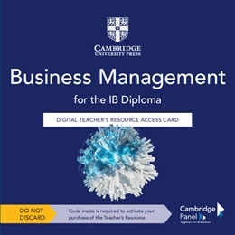 Abbildung von Johnson | Business Management for the IB Diploma Digital Teacher's Resource Access card | 3. Auflage | 2022 | beck-shop.de