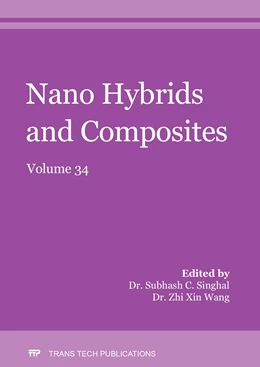 Abbildung von Singhal / Wang | Nano Hybrids and Composites Vol. 34 | 1. Auflage | 2022 | beck-shop.de