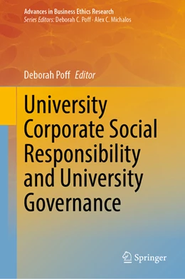Abbildung von Poff | University Corporate Social Responsibility and University Governance | 1. Auflage | 2022 | beck-shop.de
