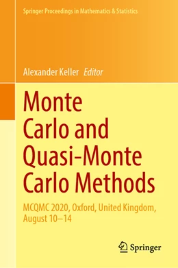 Abbildung von Keller | Monte Carlo and Quasi-Monte Carlo Methods | 1. Auflage | 2022 | beck-shop.de